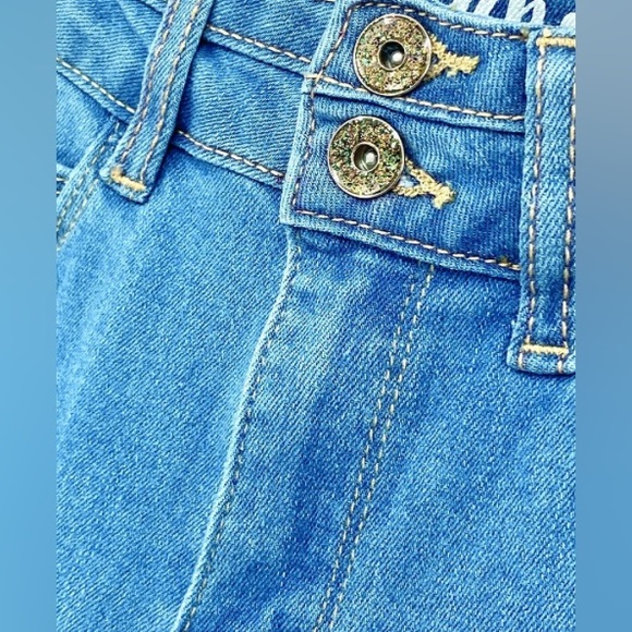 Girls' Premium Jeans (Denim Blue) - Picture 2 of 2